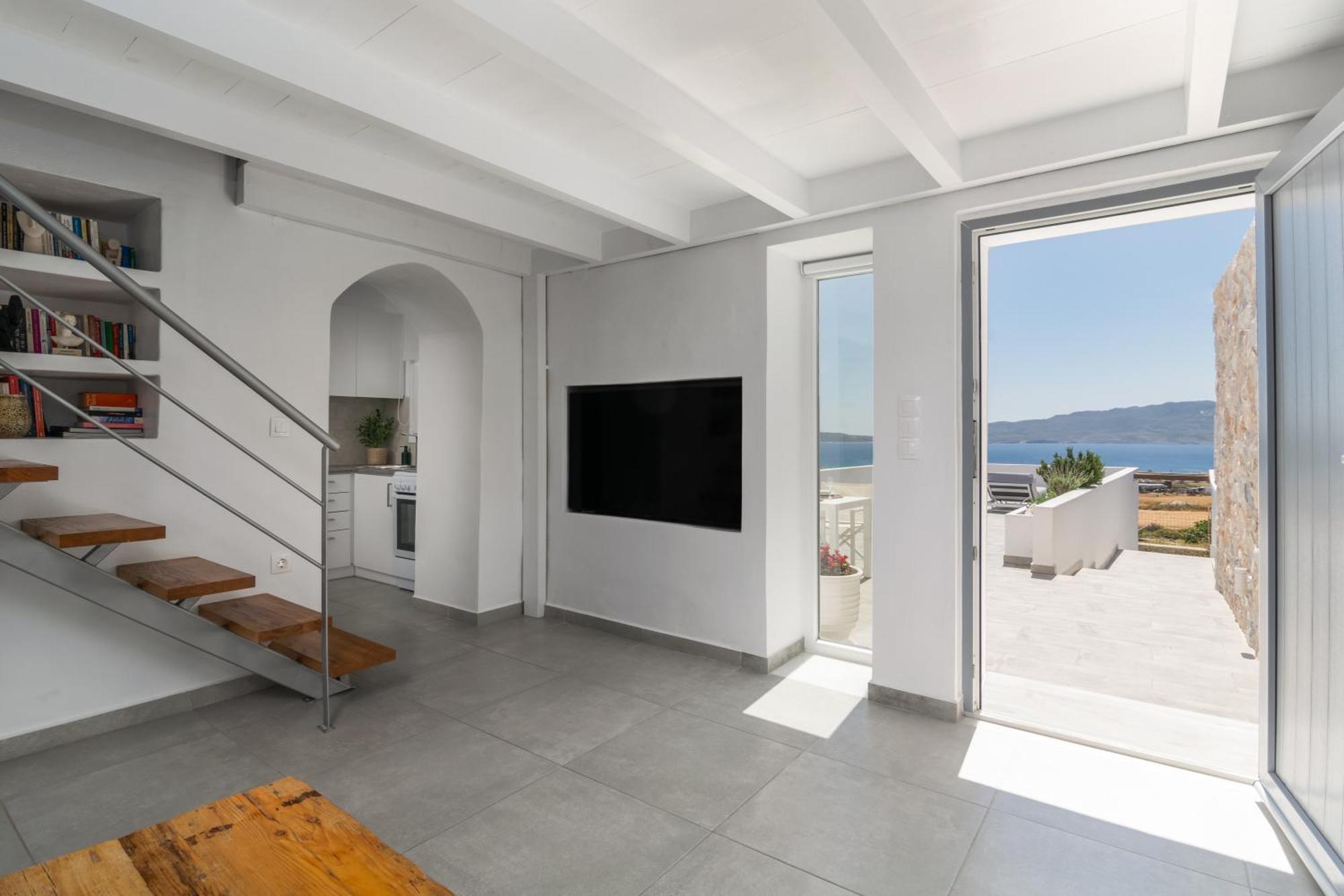 Villa Casa Anna Loft Boutique House With Full Sea View Adamantas  Exterior foto